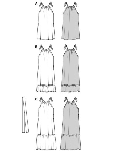 Dress pattern - Burda 5810