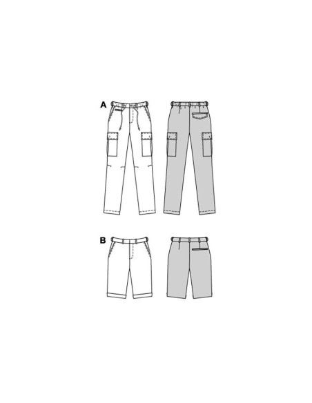 Pants pattern - Burda 5814
