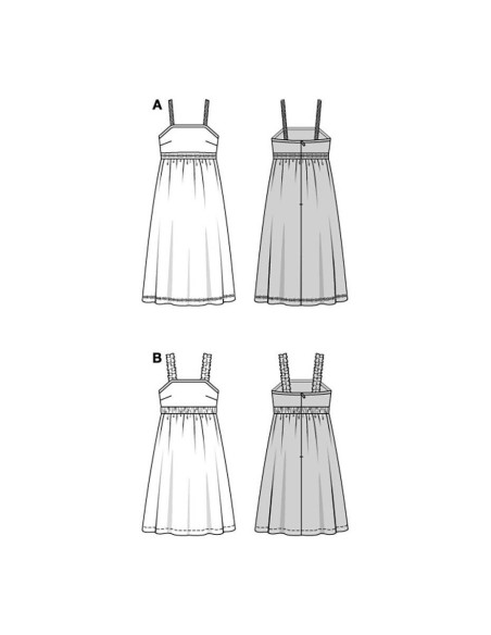 Dress pattern - Burda 5821