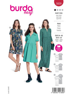 Dress pattern - Burda 5829