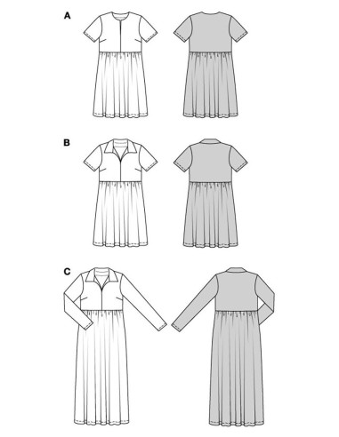Dress pattern - Burda 5829