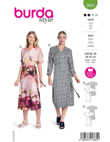 Dress pattern - Burda 5844