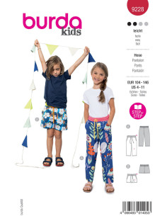 Pants pattern - Burda 9228