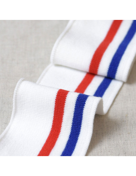 Ribbed cuffs and waistband - Tricolor