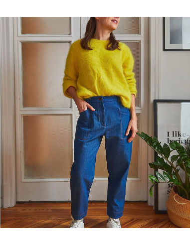 Berlin Pants and Shorts Pattern - Ikatee