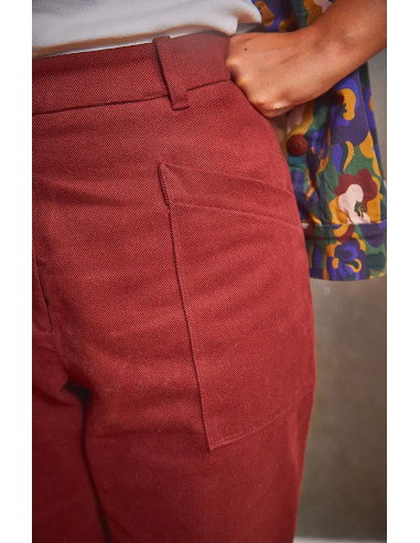 Berlin Pants and Shorts Pattern - Ikatee