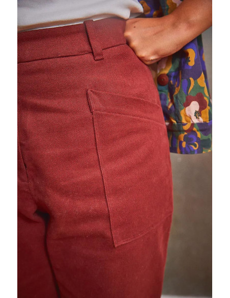 Berlin Pants and Shorts Pattern - Ikatee