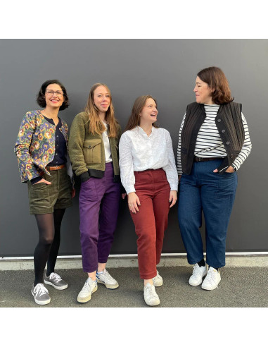 Berlin Pants and Shorts Pattern - Ikatee