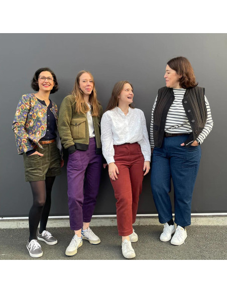 Berlin Pants and Shorts Pattern - Ikatee