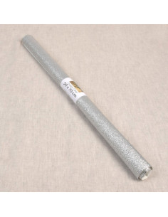Glitter sheet 50 x 70 cm - Silver 2