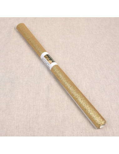 Glitter sheet 50 x 70 cm - Light gold