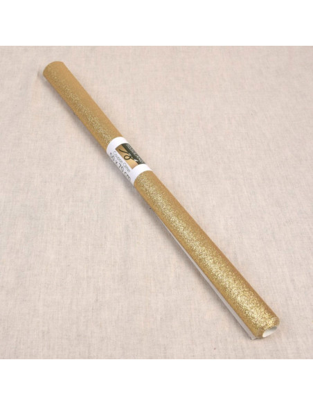 Glitter sheet 50 x 70 cm - Light gold