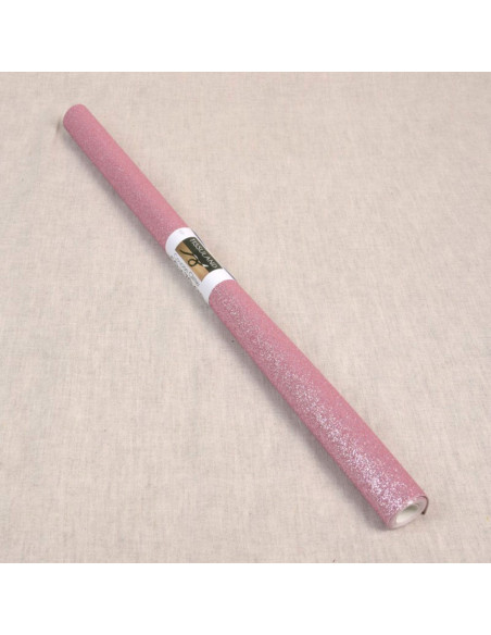 Glitter sheet 50 x 70 cm - Pink