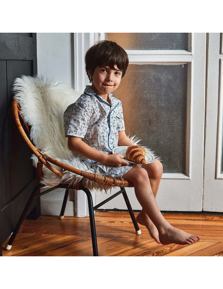 Budapest Kids Pajama Pattern - Ikatee