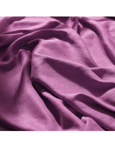 Flake Bubble Gum Viscose Cotton Fabric - Atelier Brunette 2