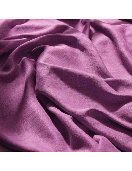 Flake Bubble Gum Viscose Cotton Fabric - Atelier Brunette