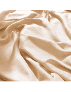 Flake Off White Cotton Viscose Fabric - Atelier Brunette 2
