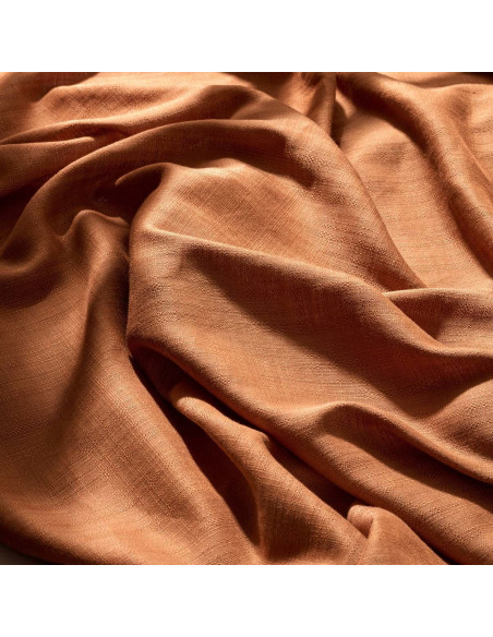 Flake Pecan Pie Viscose Cotton Fabric - Atelier Brunette