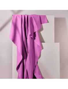 Bubble Gum Cotton Gabardine Fabric - Atelier Brunette