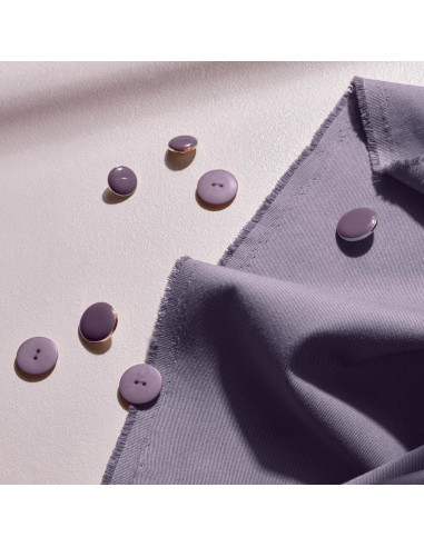 Light cotton gabardine fabric Divine Parma - Atelier Brunette