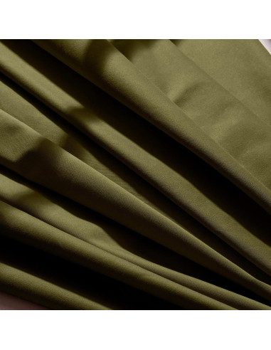 Light Ivy Green Cotton Gabardine Fabric - Atelier Brunette