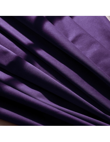 Light Majestic Purple cotton gabardine fabric - Atelier Brunette
