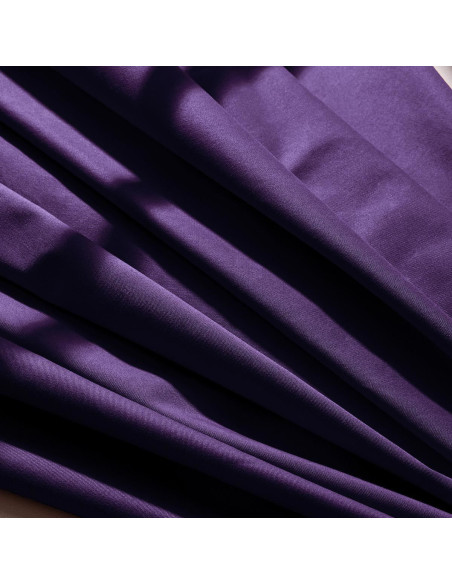 Light Majestic Purple cotton gabardine fabric - Atelier Brunette