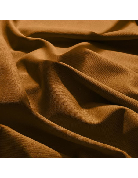 Light Ochre Cotton Gabardine Fabric - Atelier Brunette
