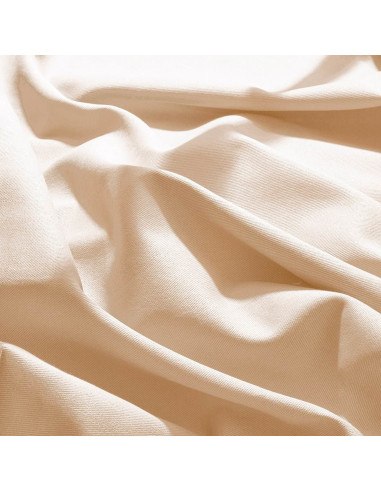Light Off White Cotton Gabardine Fabric - Atelier Brunette
