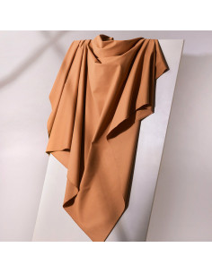 Light Pecan Pie cotton gabardine fabric - Atelier Brunette
