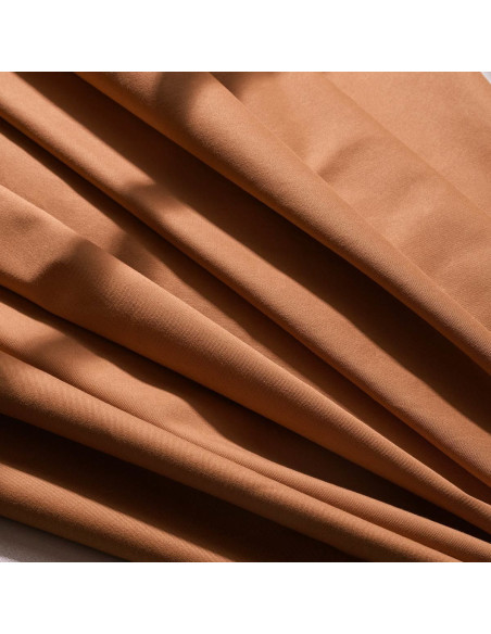 Light Pecan Pie cotton gabardine fabric - Atelier Brunette