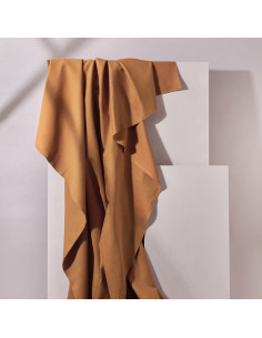 Pecan Pie cotton gabardine fabric - Atelier Brunette