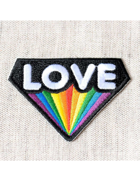 Iron-on patch Love - LOVE section