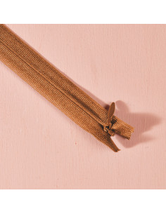 Invisible Zipper Pecan Pie - Atelier Brunette