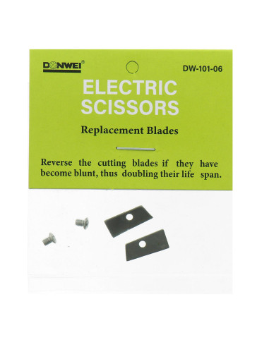 Replacement blades for electric scissors