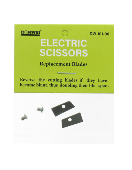 Replacement blades for electric scissors