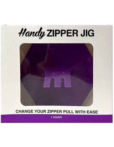 Thread sliders for zipper closure Zipper Jig The Gypsy Quilter