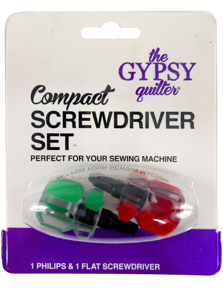 Set of 2 screwdrivers for sewing machines The Gypsy Quilter