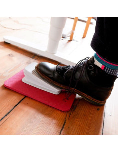 Pedal mat for sewing, embroidery, and overlock machines