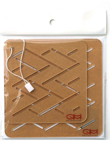 Set of 2 templates for sashiko stencil - Higaki