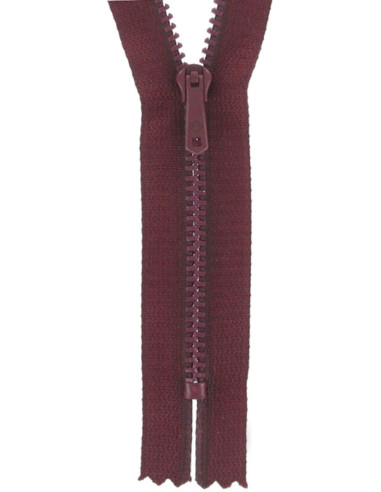 Zipper pants - Bordeaux