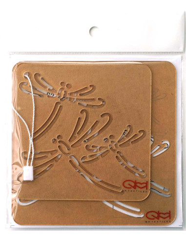 Set of 2 templates for sashiko stencil - Tonbo