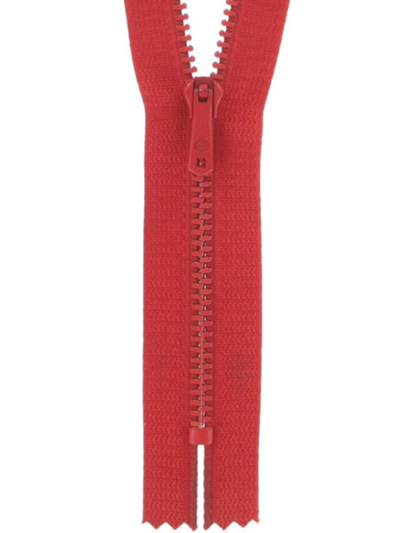 Zipper pants - Blood red