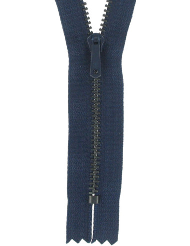 Zipper pants - Navy blue