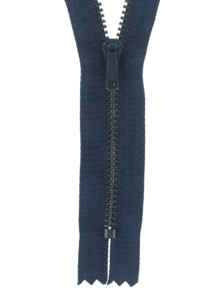 Zipper pants - Navy blue