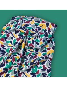 Petra Leia viscose crepe fabric - Green