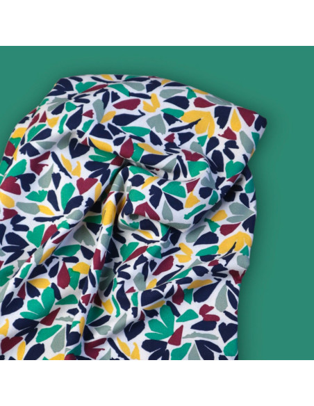Petra Leia viscose crepe fabric - Green