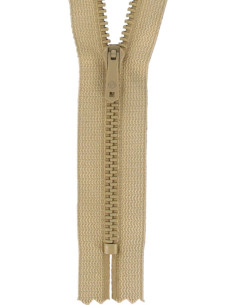 Zipper pants - Antelope beige