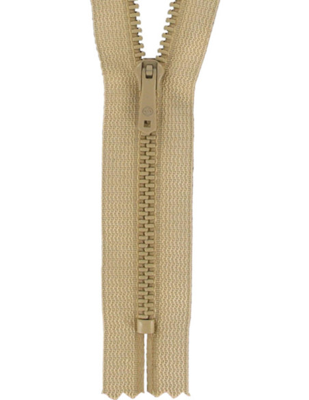 Zipper pants - Antelope beige