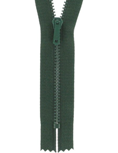 Zipper pants - Lichen green